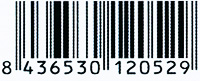 Código de barras CD Campánula